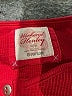 Weekend 100% Cotton Red Long Sleeve Henley Size 14 - 16 - photo 3