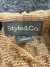 Style&Co Tan Cardigan Size XL - photo 7