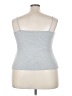Unbranded Silver Sleeveless Top Size 3X - photo 2