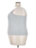 Unbranded Silver Sleeveless Top Size 3X - photo 5