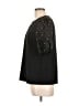 VOY Black Short Sleeve Blouse Size L - photo 5
