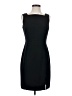 Virgo Petite 100% Polyester Solid Black Cocktail Dress Size 4 - photo 1