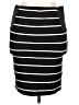 Torrid Stripes Black Casual Skirt Size 1X Plus (1) - photo 2
