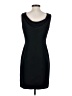 Virgo Petite 100% Polyester Solid Black Cocktail Dress Size 4 - photo 2