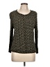 Maurices 100% Rayon Black Long Sleeve Top Size L - photo 1