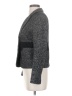 Max Mara Tweed Gray Black Blazer Size 4 - photo 5