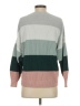 Hollister Color Block Green Pullover Sweater Size XS - photo 2