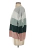Hollister Color Block Green Pullover Sweater Size XS - photo 5