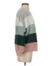 Hollister Color Block Green Pullover Sweater Size XS - photo 4