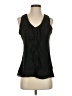 metaphor 100% Polyester Black Sleeveless Blouse Size S - photo 1