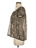 Jessica Simpson 100% Polyester Black Short Sleeve Blouse Size S - photo 5
