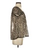 Jessica Simpson 100% Polyester Black Short Sleeve Blouse Size S - photo 4