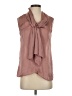 Adiva 100% Polyester Pink Sleeveless Blouse Size S - photo 1