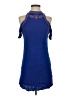 Sequin Hearts 100% Polyester Blue Cocktail Dress Size XS - photo 1