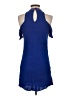 Sequin Hearts 100% Polyester Blue Cocktail Dress Size XS - photo 2