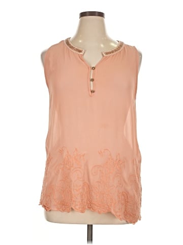 BKE Sleeveless Blouse (view 1)