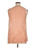 BKE 100% Polyester Tan Sleeveless Blouse Size XL - photo 2