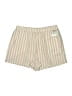 New Look Stripes Ivory Shorts Size L - photo 1