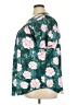 Fantaslook Floral Teal Short Sleeve Blouse Size 3X - photo 5