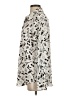 Karl Lagerfeld Paris 100% Polyester Print Ivory Long Sleeve Blouse Size S - photo 5