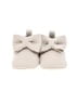 First Steps Boutique Ivory Gray Booties Size 0-3 mo (baby) - photo 2