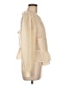 Ann Taylor LOFT 100% Polyester Ivory Long Sleeve Blouse Size M - photo 4