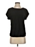 Shein 100% Viscose Black Short Sleeve Top Size 4 - photo 1
