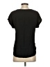 Shein 100% Viscose Black Short Sleeve Top Size 4 - photo 2