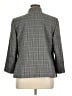 Le Suit Plaid Gray Blazer Size 16w - photo 2