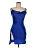 Public Desire 100% Polyester Blue Cocktail Dress Size 6 - photo 1
