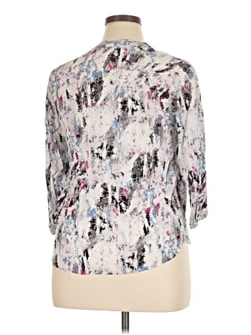 Anne Carson 3/4 Sleeve Blouse (view 2)