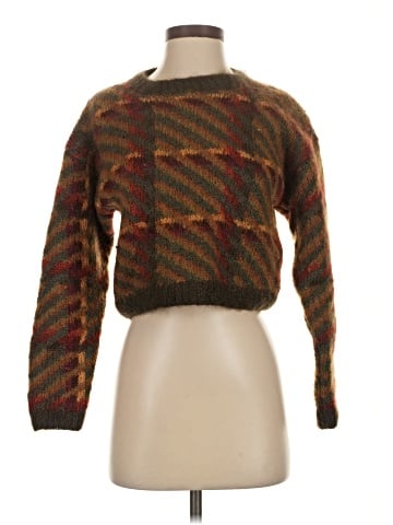 Linda Allard Ellen Tracy Wool Pullover Sweater (view 1)