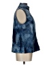 Erin London Blue Denim Vest Size L - photo 4