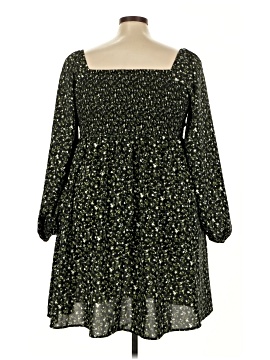 blue dress for baby girl Black Jersey Draped Laurella Midi Dress