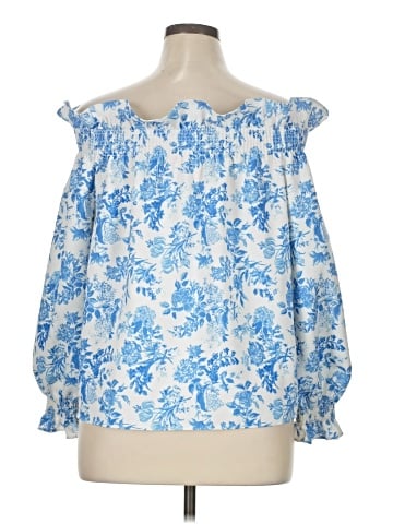 Tuckernuck Long Sleeve Blouse (view 2)