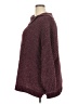 Cj Banks Tweed Burgundy Turtleneck Sweater Size 3X - photo 5