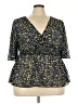 Shein Curve Blue Cardigan Size 18 Plus (3) - photo 1