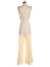 Guess 100% Polyester Color Block Ivory Jumpsuit Size M - photo 2