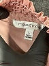 Moa Moa 100% Polyester Pink 3/4 Sleeve Blouse Size L - photo 7