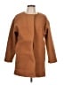 Fashion 100% Polyester Brown Orange Coat Size L (estimated) - photo 1