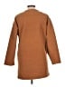Fashion 100% Polyester Brown Orange Coat Size L (estimated) - photo 2
