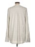 Lands' End Ivory Long Sleeve Blouse Size L - photo 2