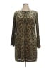 ECI Paisley Brown Cocktail Dress Size XL - photo 1