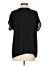 Lush 100% Polyester Black Short Sleeve Top Size S - photo 2