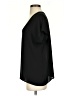 Lush 100% Polyester Black Short Sleeve Top Size S - photo 5