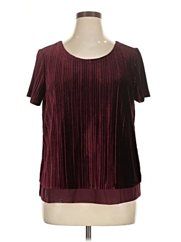 Signature Short Sleeve Blouse (view 1)