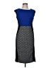 En Focus Studio Graphic Blue Cocktail Dress Size 6 - photo 1