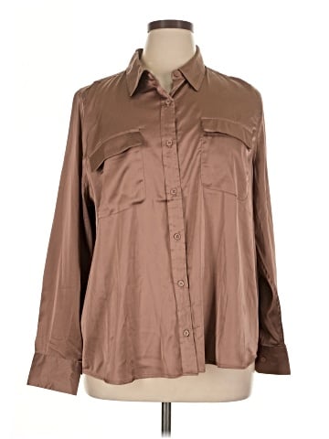 Industry Long Sleeve Blouse (view 1)
