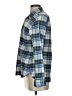 L.L.Bean Plaid Blue Long Sleeve Button-Down Shirt Size S - photo 5