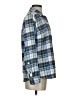 L.L.Bean Plaid Blue Long Sleeve Button-Down Shirt Size S - photo 4